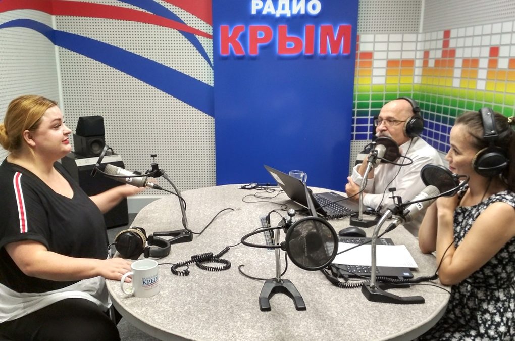 ЕВГЕНИЯ ГАРЬКАВАЯ НА РАДИО «КРЫМ»