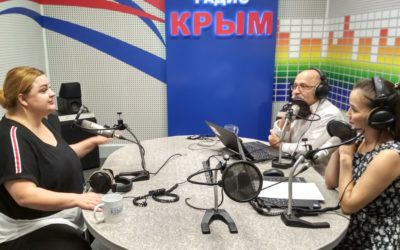 ЕВГЕНИЯ ГАРЬКАВАЯ НА РАДИО «КРЫМ»