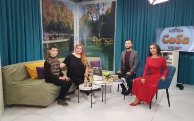 ЕВГЕНИЯ ГАРЬКАВАЯ И ДАНИИЛ СТУПИН В ЭФИРЕ ПРОГРАМЫ «САБА»