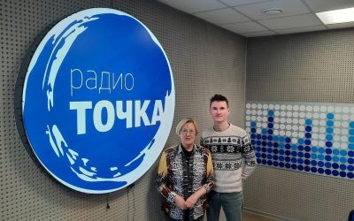Музыкальный продюсер нашего центра Константин Гарькавый побывал на Радио точка