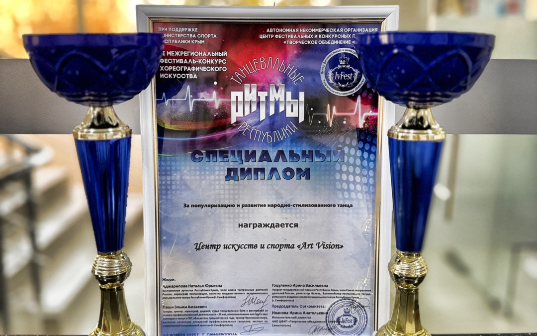 Победы на фестивале «Танцевальные Ритмы Республики»