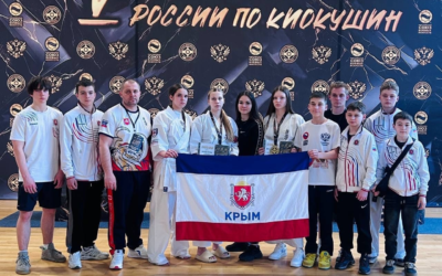 Успехи наших спортсменов на Первенстве России по киокушин в Москве.